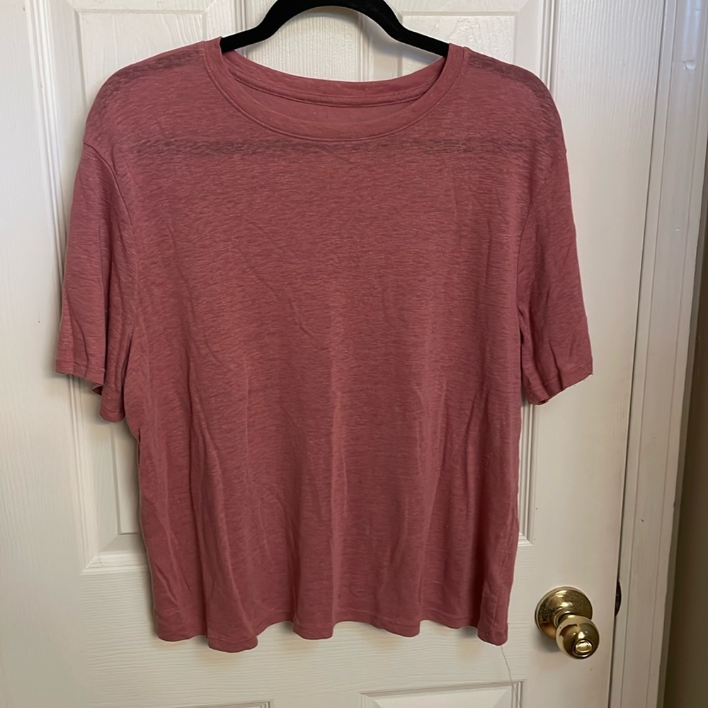 T-shirt, pink, size L